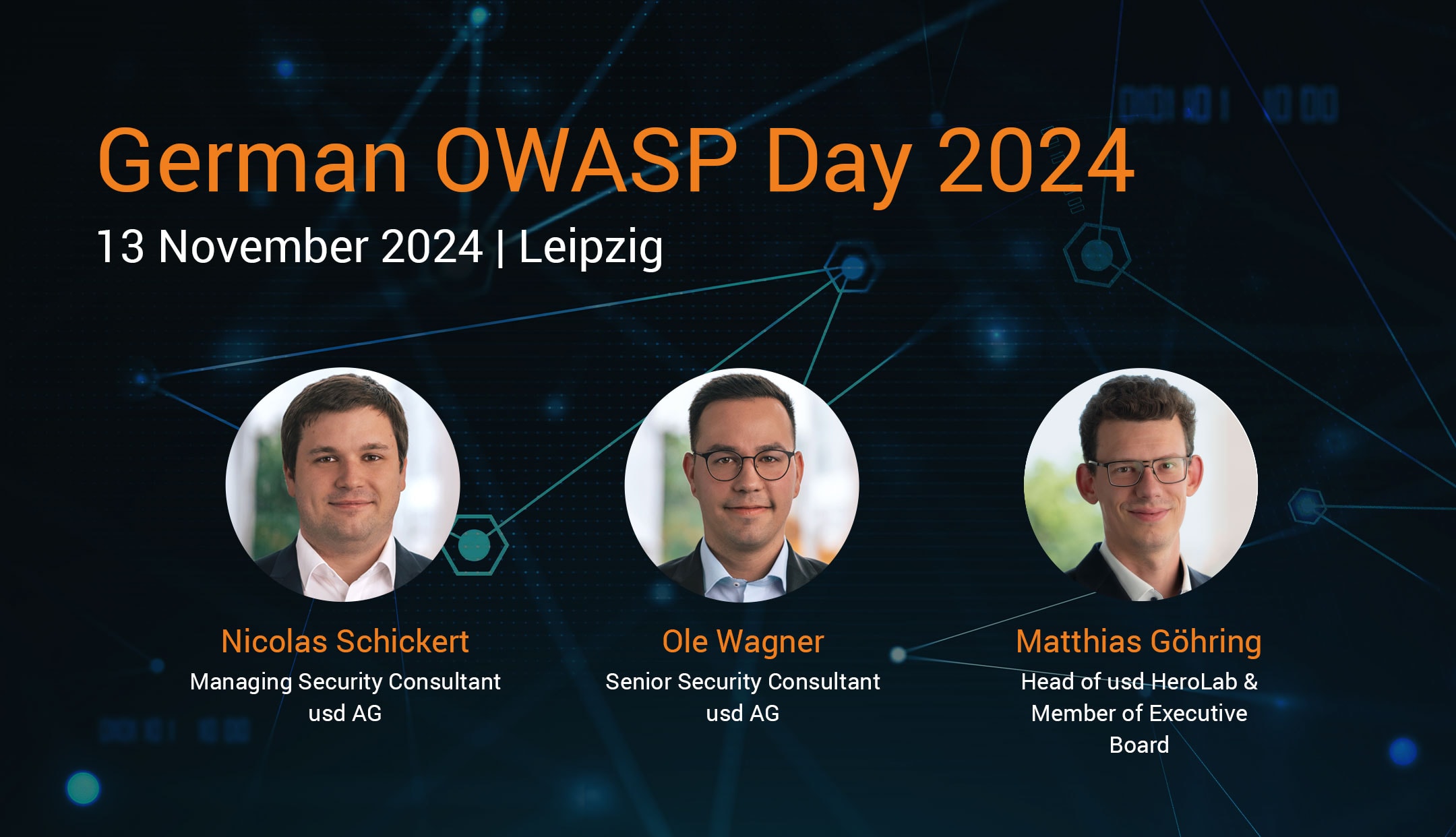 “SAP from an Attacker's Perspective”: usd Experts Speaking at German OWASP Day 2024